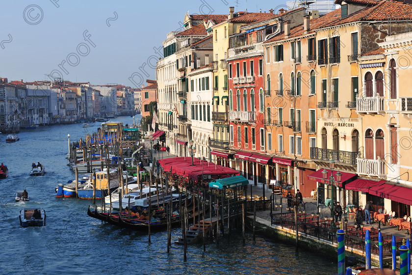 D3X 9111 
 Grand Canal From Rialto Bridge 
 Keywords: Grand,Canal,Rialto,Bridge,Venice,Italy,Gondola,River,