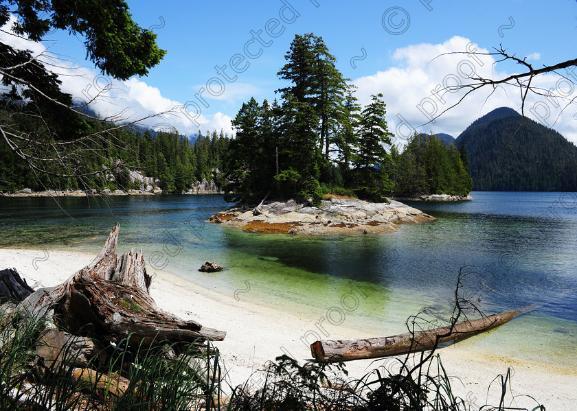 HWP 3429 
 Burdwood Island, Canada 
 Keywords: Burdwood, island,british columbia, canada, beach,